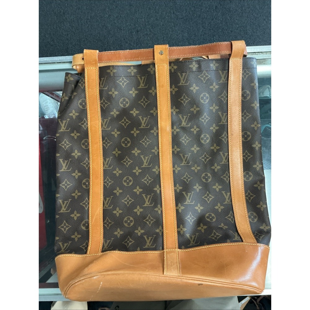 Louis Vuitton Monogram Randonnee PM M42243 Leather Shoulder Bag